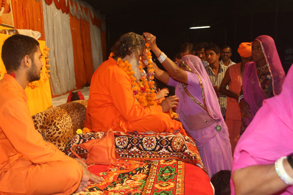 Gurupurnima celebration in Jadan - OM Ashram