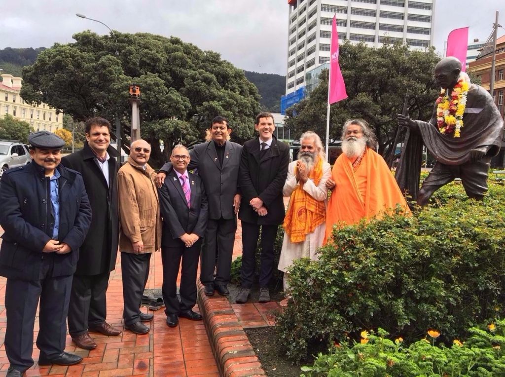 International Day of Non-Violence 2016 - Vishwaguruji in Wellington, New Zealand