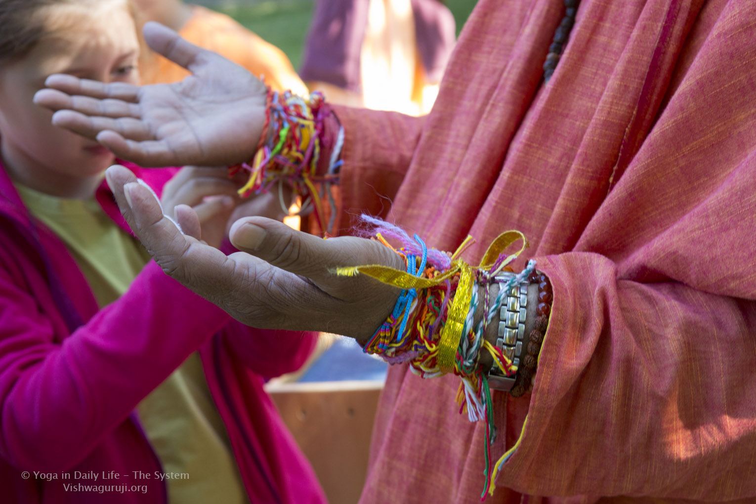 Raksha Bandhan celebration in Vèp, Hungary