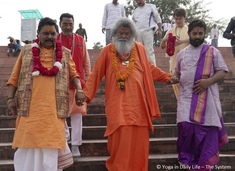 Opening of new ghat in Haridwar, India