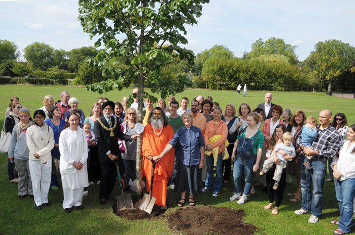 World Peace Trees planted in London, Birmingham and Edinburgh